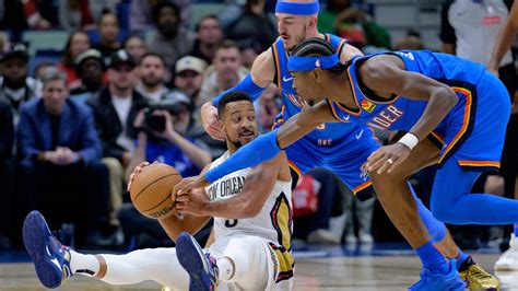 New Orleans Pelicans at Oklahoma City Thunder odds, picks and predic.